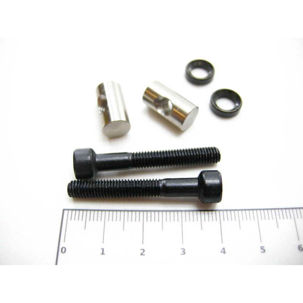 22 Transfer SL Saddle Clamp Bolt,Pin &Washer Pair