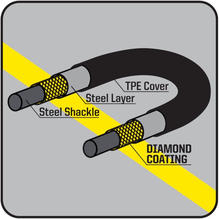 Bügelschloss New York Diamond Bügelschloss New York Diamond