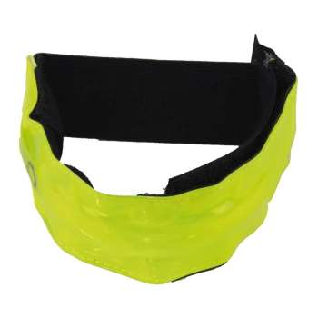 Arm-/Beinband LIGHT BAR, reflektierend, rote LED Streifen, 40 x 350 mm